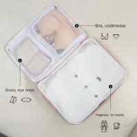 Bolsa de almacenamiento de ropa divisora, cubo de embalaje de ropa plegable de gran capacidad con cremallera, bolsa de equipaje de viaje impermeable - details 3