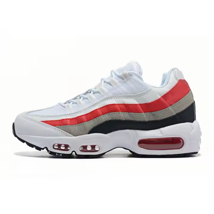 Zapatillas deportivas de diseñador para hombre y mujer en negro blanco, rosa perla glaciar, ligeras y transpirables 95S para deportes al aire libre EUR36-45 - 1