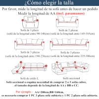 Bonenjoy 1 funda de sofá navideña, protector antideslizante para sofá, funda elástica para sofá de 1/2/3/4 plazas, funda para decoración del hogar, funda para sofá - details 0