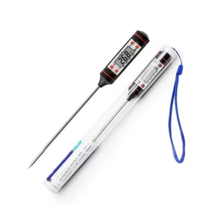 Termómetro electrónico para aceite de cocina, sonda electrónica para barbacoa líquida, pantalla Digital, medidor de temperatura TP101 - 1