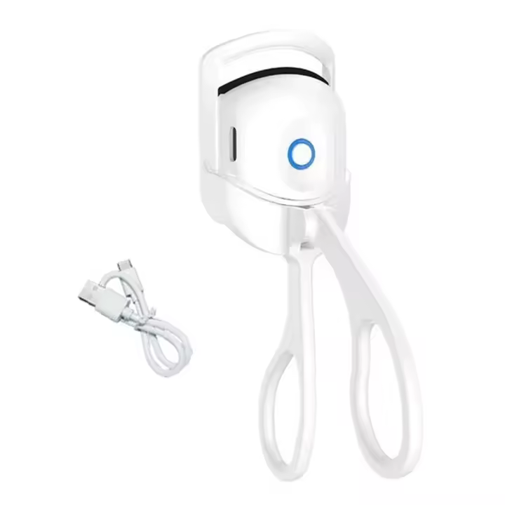 Rizador de pestañas eléctrico, modelo de carga USB, calentamiento rápido, portátil, permanente, duradero, Clip térmico para pestañas - 1