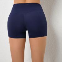 Pantalones cortos deportivos con realce para mujer, ropa deportiva de Yoga para gimnasio, color marrón, rojo, blanco y azul marino, 2024 - details 20