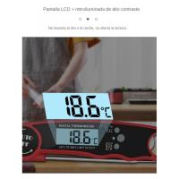Termómetro plegable para alimentos, herramientas de medición de temperatura para cocina, sonda Digital, termómetro para barbacoa - details 8