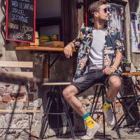 SJZDWYLZ Calcetines de Diversión de Impresión Animal Talla Grande para Hombres y Mujeres Algodón Combinado - details 1