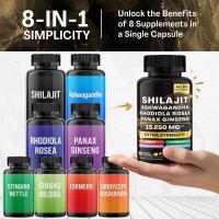 Cápsulas GMPshilajit Equipo Deportivo y Fitness Integrado - details 4
