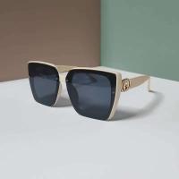 Gafas de sol de marca Glamour para mujeres y hombres, gafas de sol cuadradas de gran tamaño de diseñador, gafas sin montura unisex - details 5