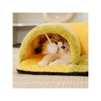 Túnel de Juego para Gatos Almohada de Dormir de Peluche para Mascotas Desmontable y Lavable - details 5