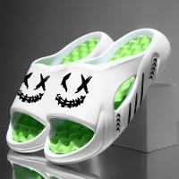OURANNI Zapatillas deportivas ligeras con estampado de dibujos animados para hombre, para interior/exterior, para ducha, vacaciones en la playa, modernas y versátiles para uso diario informal de parejas, estructura duradera de EVA, diseño unisex - details 7