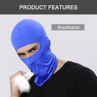 Cycling Caps Summer Sun Ultra UV Protection Thin Motorcycle Face Mask Cycling Balaclava Full Cover Face Mask Hat Lycra Ski Neck - details 5