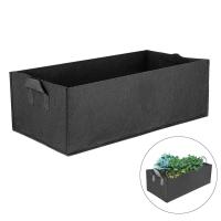 Cama alta de tela para jardín, bolsa de fieltro cuadrada para plantar flores, ETA de verduras con asa, plantación, 1 pieza - details 9