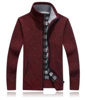 Cárdigan de suéter de lana para hombre de invierno, chaqueta de suéter cálida, chaqueta de punto para ropa de hombre - details 15
