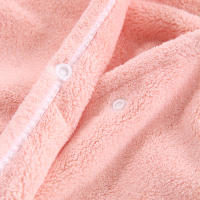 Toalla de baño suave y absorbente para bebé Cálida de lana de coral, alborozo, capa de edredón - details 3