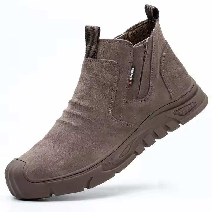 Botas de Trabajo de Acero Indestructibles Zapatos de Trabajo Anti-Agujeros para Hombres - 1