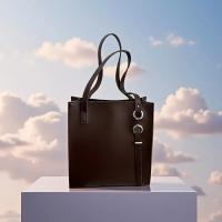 Bolso Comutador Minimalista Cinturón Ajustable, Cierre de Cremallera, Espacioso para Trabajo y Salidas Casuales Marrón Café/Dark Brown/Negro/Khaki - details 5