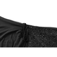 BUNO-Falda midi envolvente con lentejuelas para mujer, cintura alta con lazo atado, faldas femeninas, fiesta, moda - details 7
