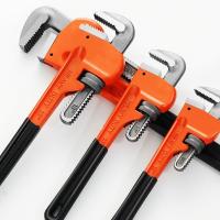 Llave de abrazadera, llave de tubo ajustable, alicates de tubo de agua antideslizantes de estilo americano, alicates resistentes y resistentes para ahorro de trabajo para el hogar - details 9