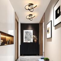 Plafón LED de Techo Creativo 30W 3375LM, GOECO, Aluminio Negro, 3000-6500K Dimmable, Lámpara de Techo Moderna para Sala de estar, Dormitorio, Comedor, 30*30*10 CM - details 6