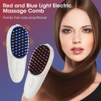 Cepillo de Masaje para Piel con Tecnología de Luz Azul y Roja Herramienta de Estilo Eléctrico para Prevención de Pérdida de Cabello y Crecimiento del Cabello - details 13