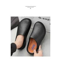 Zapatillas de verano para hombre, zapatos de cocina antideslizantes y resistentes al aceite - details 6