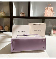 Bolso de mano morado de gran capacidad2025Nuevo bolso de viajero de alta gama - details 7