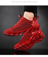 Zapatos para correr para hombre y mujer, zapatos deportivos de malla transpirable, zapatillas deportivas de moda para exteriores, zapatillas antideslizantes resistentes al desgaste de talla grande 36-47 - details 14