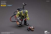 JOYTOY 40k 1/18 figuras de acción Anime 12CM Ork Kommandos Nob Nazbog Ragrob Snarit Rotbilge Balrukk juguete de modelo de colección - details 14