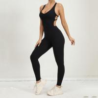 Mallas deportivas ahuecadas plisadas para otoño e invierno, conjunto de mono de Yoga, Leggings deportivos sin espalda que se abrazan al cuerpo, nuevo - details 42