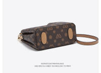 FOXER-Bolso cruzado de cuero sintético para mujer, bandolera con estampado de cubo - details 27