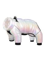 Chaqueta de plumón para perro, ropa impermeable para perros pequeños, mono con cuello incorporado, abrigo reflectante para mascotas, Bulldog Francés, Invierno - details 28