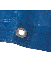 Lona azul cubre todo, tela extra fuerte, resistente a la intemperie, lona de protección multiusos impermeable, máxima - details 3
