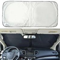 Cubierta para ventana de coche, parasol, protector de parasol, parabrisas plegable, protección UV automática, accesorios de diseño de cortinas - details 1