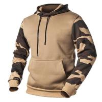 Sudadera con capucha de manga larga para hombre, sudadera de camuflaje para otoño e invierno, sudadera con capucha de lana - details 9
