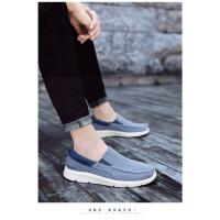 Zapatos De Lona Para Hombre Mocasines Clásicos De Ocio Cómodos Y Transpirables Zapatillas Casuales Para Adultos Con Punta Redonda Suela EVA - details 13