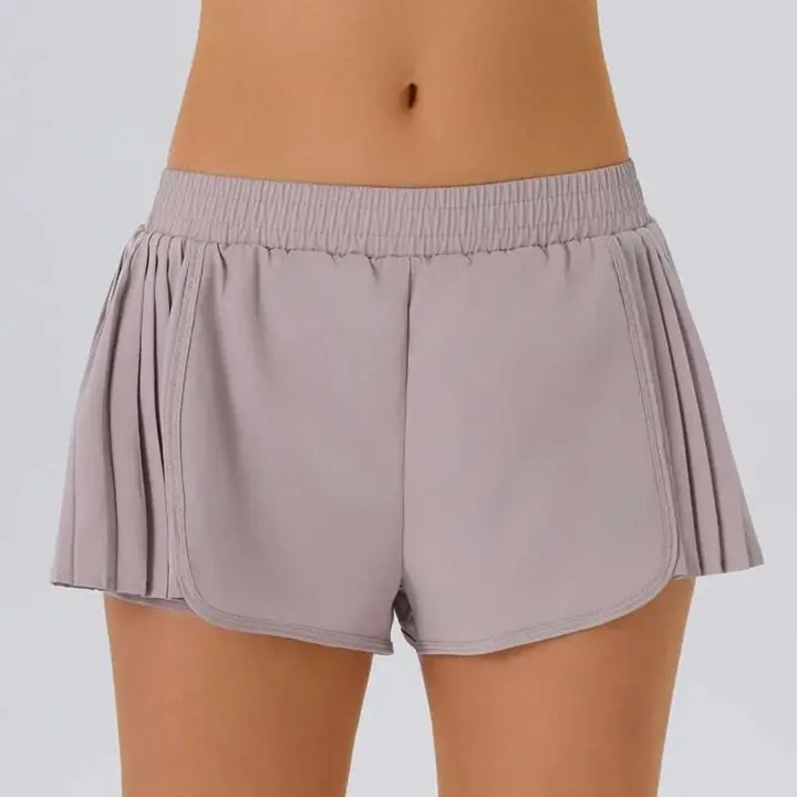 Pantalones Cortos de Motocasio Para Yoga y Gimnasio Verano 2025 Secado Rápido para Mujeres - 1