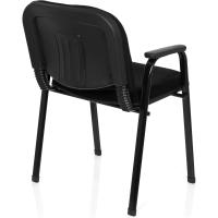 704340 Silla de Visita XT 650 Tela Negro Silla de Conferencia tapizada con reposabrazos, apilable - details 2