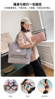 Bolsa deportiva para fitness Separación en seco y húmedo para mujer Ligero de gran capacidad Portátil Bolsa de viaje de corto recorrido Bolsa de equipaje independiente para jaula de zapatos - details 1