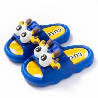 Zapatillas de Niños con Patrón de Ojos Grandes en 3D Antideslizantes, Abre Hermanos, Zapatos de Vacaciones al Aire Libre - details 12