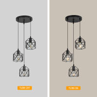 Lámparas de Techo Retro Vintage con Cable Orientable E27, Lámpara de Techo utilizada en Cocina, Comedor, Pasillo, Dormitorio, 120CM - details 2