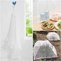 Paraguas de red plegable, mosquitera portátil para picnic, protección de placa, cubierta para alimentos, utensilios de cocina - details 5