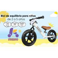 KRIDDO Bicicleta de equilibrio para niños de 2 a 5 años (Bicicletas sin pedales)