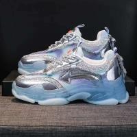 Nuevo 2023 diseñador de moda tacones altos marca de lujo zapatos casuales de mujer deportes sin nombre China barato - details 0
