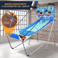 juego baloncesto, Marcador LED digital, Plegable, Para niños y Adultos, Ideal para interiores y exteriores - details 19