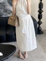 Cadena de diamantes de imitación, tacones altos, nuevo temperamento, puntiagudos, bolsa de banquete, sandalias francesas, zapatos individuales vacíos - details 22