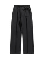 Pantalones casuales de primavera y otoño 2025 para hombre, pantalones anchos de marca Ins, versátiles y drapeados de pierna recta. - details 5