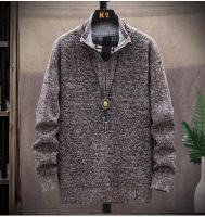 Suéter de punto para hombre Sudaderas más gruesas Jersey con media cremallera - details 10