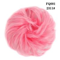 Extensiones de cabello para mujer, peluca Retro para Cosplay, peluca para discoteca y Bar, coleteros sintéticos, moño de pelo desordenado, piezas de cabello postizas - details 29