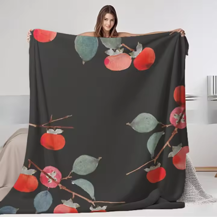Manta de Franela Deco Arte Suave, Sin Desprendimiento, Ideal para Ancianos - 1