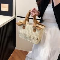 Bolso de Playa de Paja Tejida Ligero y Duradero Gran Capacidad para Vacaciones, Picnics, Uso Diario - details 6