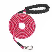 Correa 3/5m con mango acolchado suave, correa de cuerda perro resistente altamente reflectante accesorios para perros pequeños, - details 8