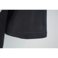 Camiseta Deportiva de Algodón Puro para Hombres Cuello Redondo, Impresión Delantera, Estilo Básico Casual, Ropa Deportiva y Zapatos - details 7